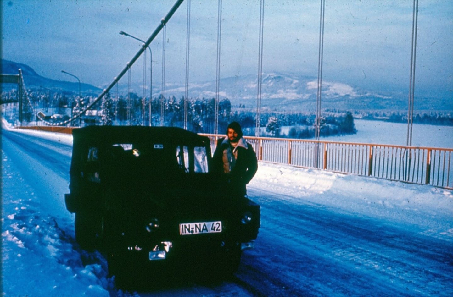 Auch der Iltis wurde Testfahrten unterzogen