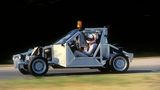 Ob man es glaubt oder nicht, diese Seifenkiste ist ein Prototyp eines BMW Z1