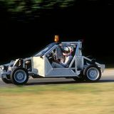 Ob man es glaubt oder nicht, diese Seifenkiste ist ein Prototyp eines BMW Z1