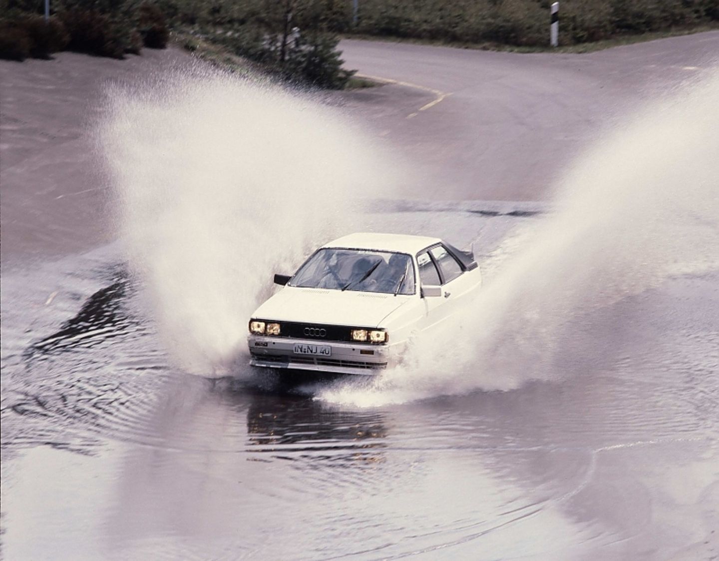 Auch Wasser-Fahrten gehören zu den Erprobungen
