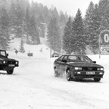 Wintertestfahrten in Nordschweden, damals war die Wetterlage noch stabiler