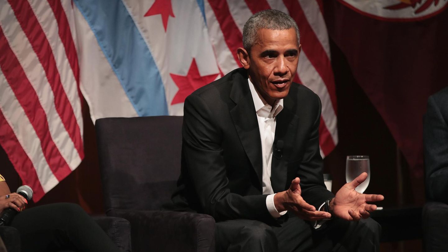 Barack Obama in Chicago