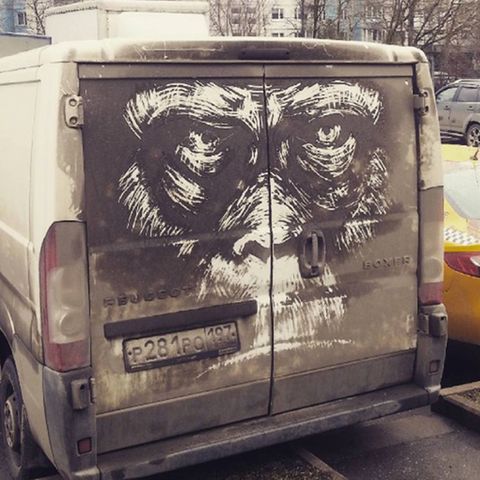 Kunstwerke aus Dreck
