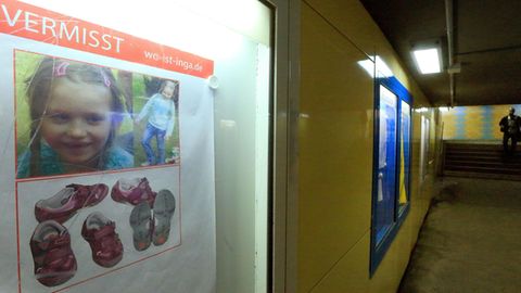 Bundesweit hängen immer noch Suchplakate: Inga verschwand vor zwei Jahren, bis heute gibt es keine Spur.