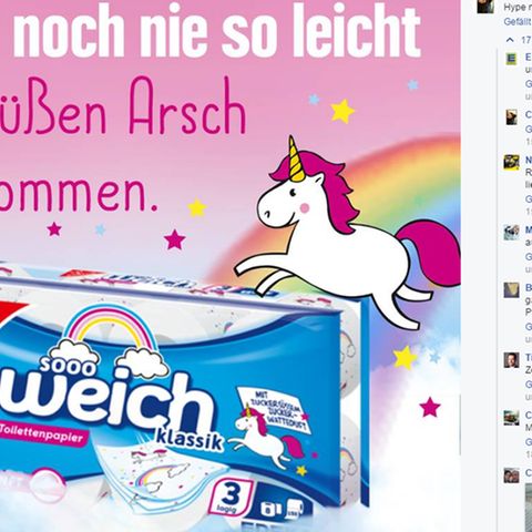 Einhorn-Toilettenpapier