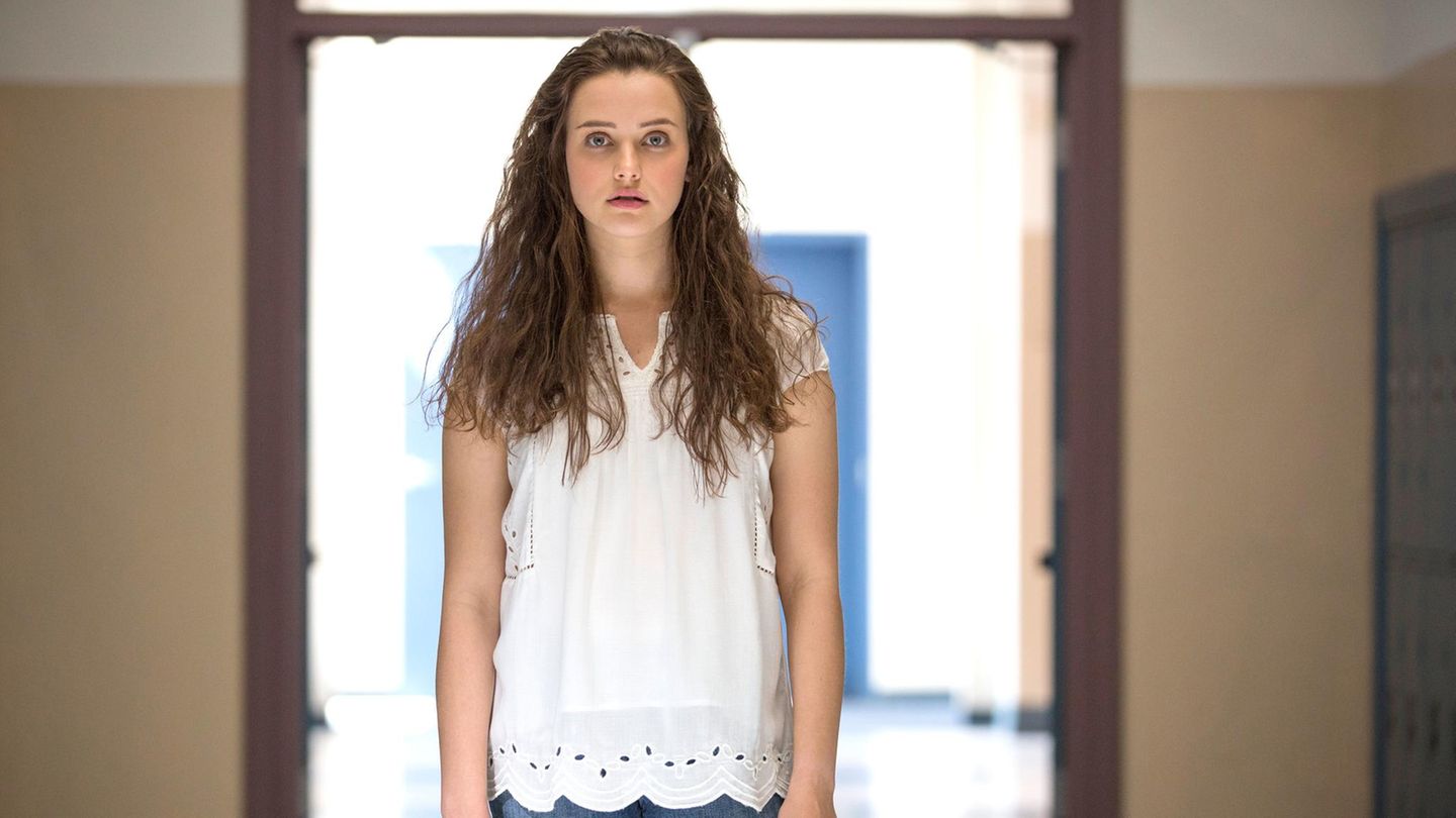 Hannah Baker, gespielt von Katherine Langford, in der Netflix-Serie "Tote Mädchen lügen nicht" ("13 Reasons Why")