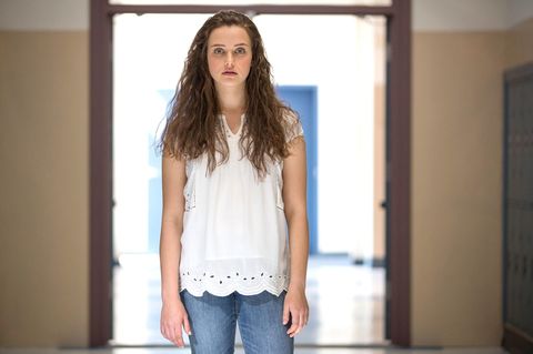Hannah Baker, gespielt von Katherine Langford, in der Netflix-Serie "Tote Mädchen lügen nicht" ("13 Reasons Why")