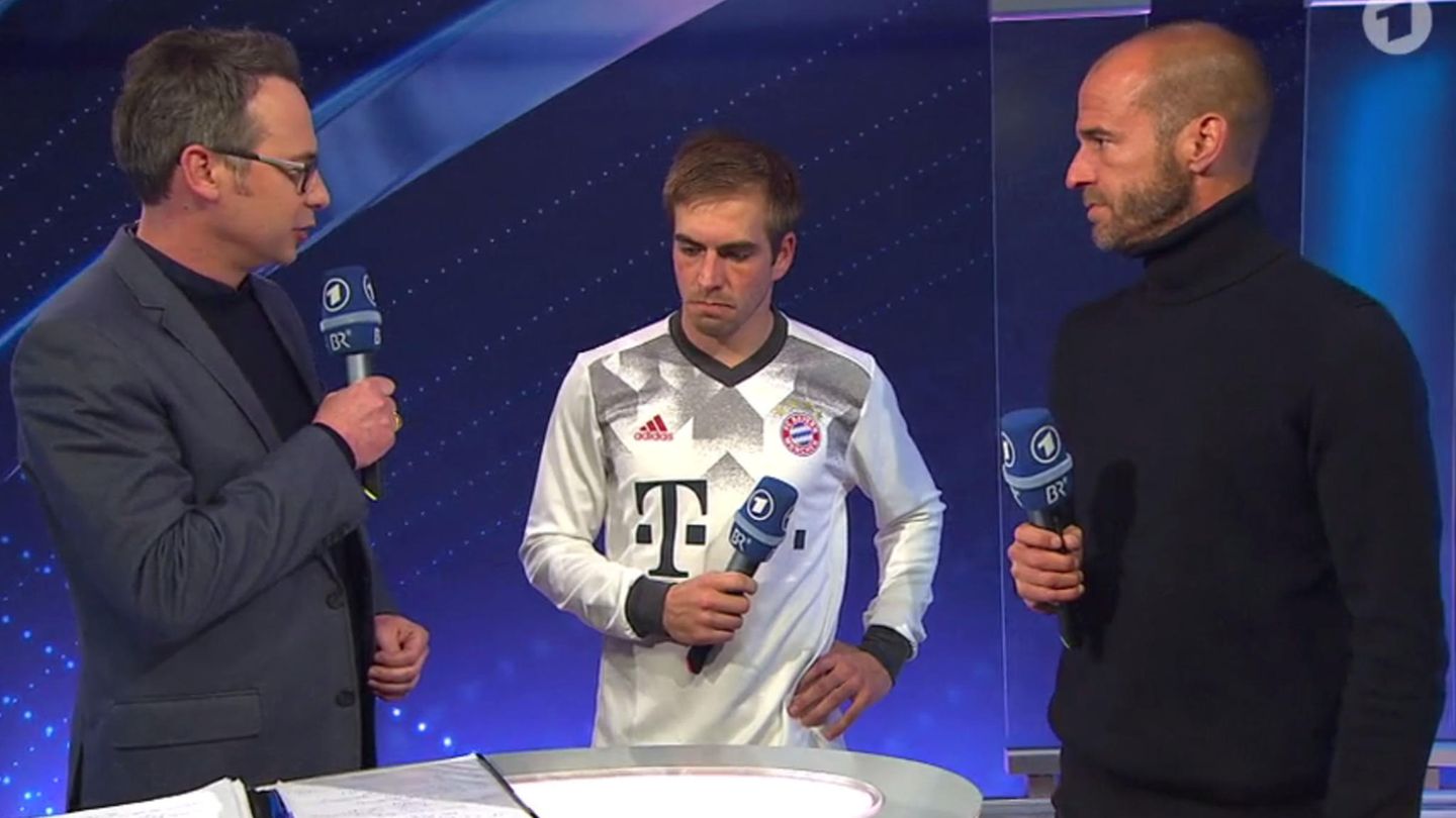 Philipp Lahm nach dem Pokal-Aus im Interview mit Matthias Opdenhövel und Mehmet Scholl