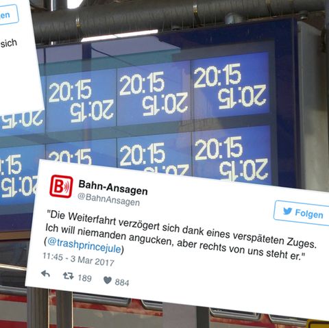 Die witzigsten Bahn-Ansagen