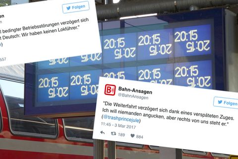 Die witzigsten Bahn-Ansagen