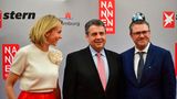 Nannenpreis 2017: Julia Jäkel Sigmar Gabriel Christian Krug