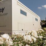 Hinten wäre Platz für eine Heckgarage.