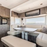 Das gewaltige Reisemobil lässt sich total individualisieren.