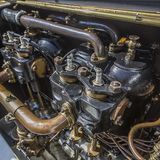 Der Motor des Mercedes Simplex - ein Kunstwerk