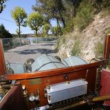 Die Strecke nach La Turbie ist kurvenreich