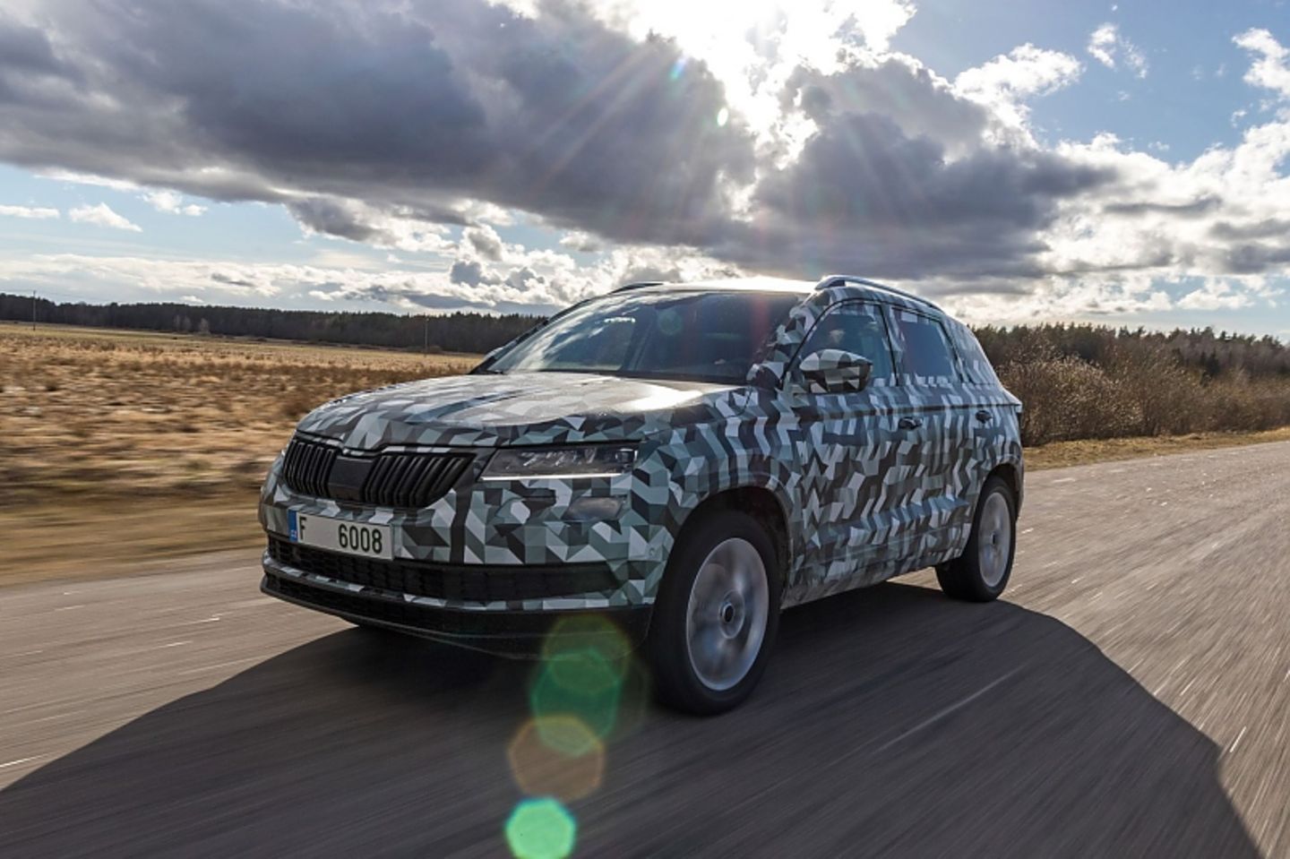 Platz ist im Skoda Karoq reichlich vorhanden