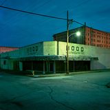 Pine Buff, Arkansas  Eine Straßenkreuzung in dem Städtchen Pine Buff mit knapp 50.000 Einwohnern mitten in Arkansas