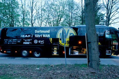 Anschlag BVB-Bus