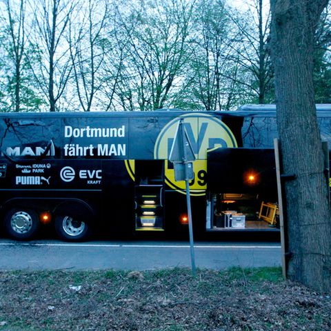 Anschlag BVB-Bus