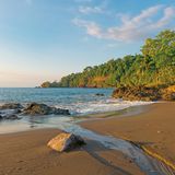 Halbinsel Osa in Costa Rica: Einsame Strände, idyllische Wasserfälle und urwüchsige Regenwälder  Einer der wichtigsten Begriffe bei einer Reise nach Costa Rica ist pura vida, was wörtlich übersetzt so viel wie "pures Leben" bedeutet. Und in der Tat spürt man die Schönheit des Lebens besonders intensiv in diesem traumhaften Paradies auf Erden. Pura vida ist offizielles Staatsmotto, Gruß, Trinkspruch, verbaler High Five und Redensart in einem. * Benutzen Sie die beiden Worte getrost als Antwort auf die Frage, wie es Ihnen geht in dieser herrlichen Region, wo der tropische Regenwald auf die Pazifikküste trifft: der Halbinsel Osa. Dort, umgeben von hellroten Aras, Blauen Morphofaltern, Jadewein und hellblauem Meer, merkt man sofort, dass es auf »¿Cómo está« kaum eine passendere Antwort gibt. 