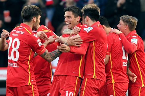 Das Team von Union Berlin hatte eine Woche nach der Schlappe gegen den VfB Stuttgart wieder Grund zur Freude