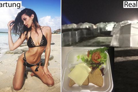 Fyre Festival auf den Bahamas: Streunende Hunde statt Supermodels: Luxus-Festival endet im totalen Chaos