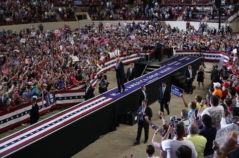 Donald Trump in Harrisburg
