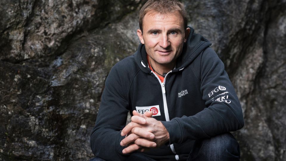 Der Schweizer Extrem-Bergsteiger Ueli Steck