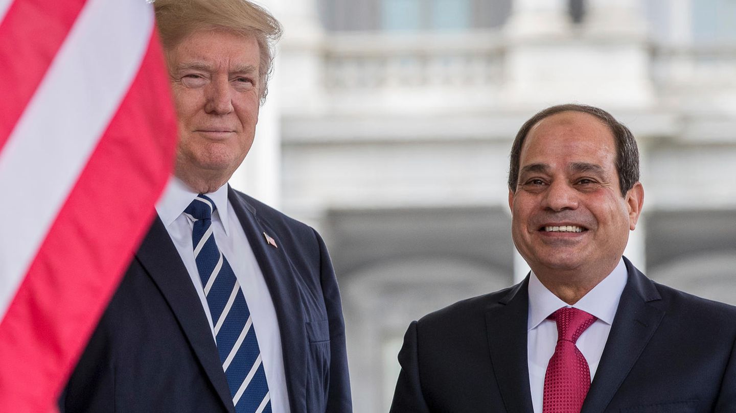 Donald Trump und al Sisi