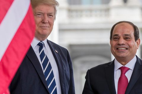 Donald Trump und al Sisi