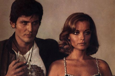 Romy Schneider mit Filmpartner Paolo Giusti