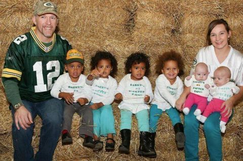 Besonderes Familienglück