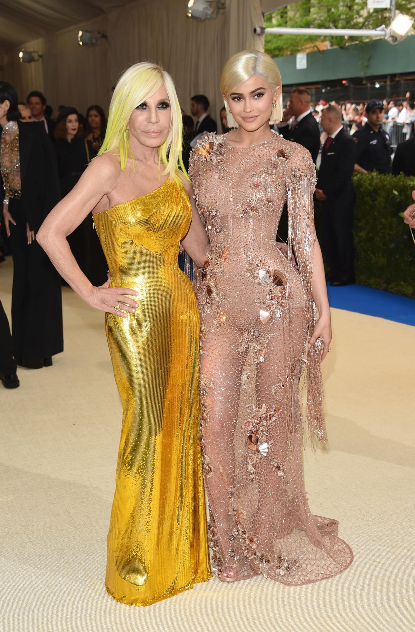 Donatella Versace und Kylie Jenner