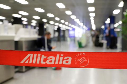 Über zehntausend Menschen sind bei Alitalia beschäftigt