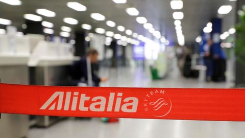Über zehntausend Menschen sind bei Alitalia beschäftigt