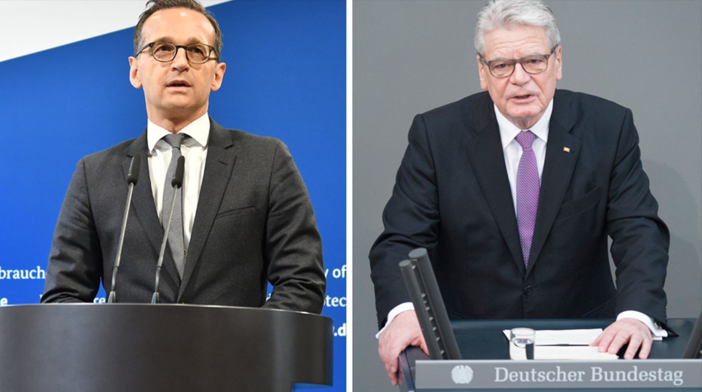 Franco A. soll Heiko Maas (l.) und Joachim Gauck im Visier gehabt haben