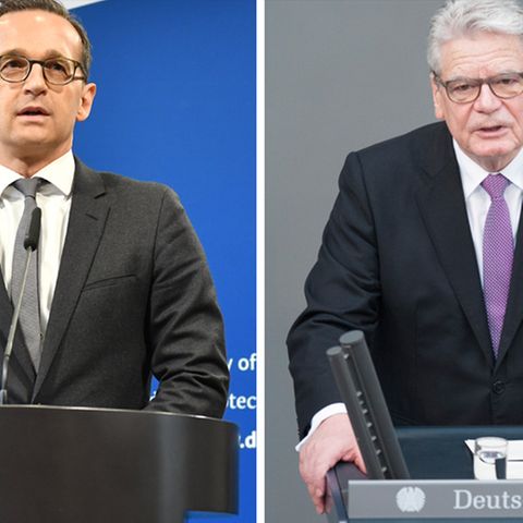 Franco A. soll Heiko Maas (l.) und Joachim Gauck im Visier gehabt haben