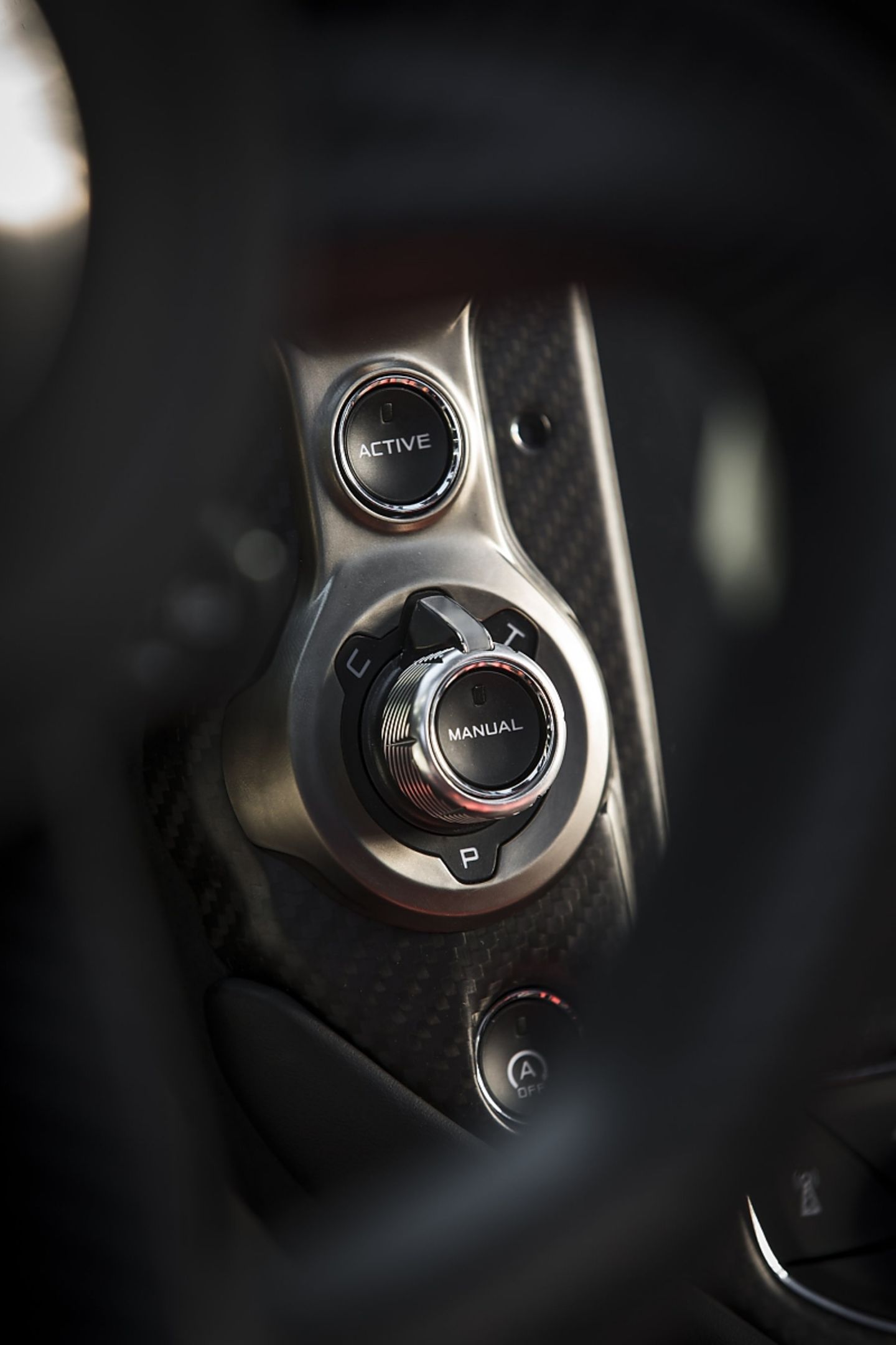 McLaren 720S - hier werden die Fahrprogramme geschaltet