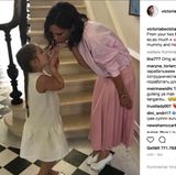 Harper und Victoria senden Geburtstagsgrüße an Papa David Beckham