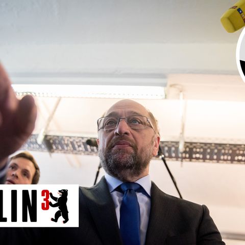 Der SPD-Kanzlerkandidat Martin Schulz