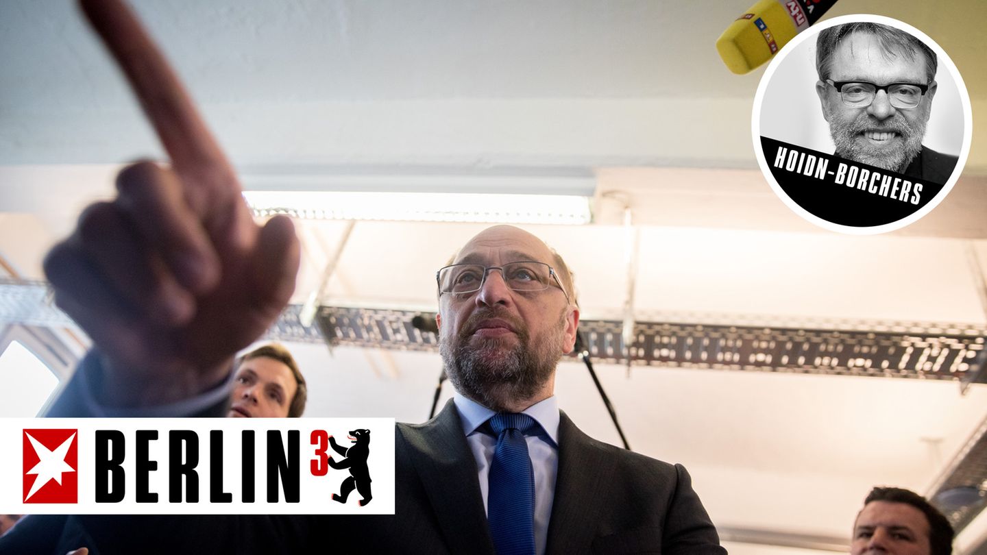 Der SPD-Kanzlerkandidat Martin Schulz