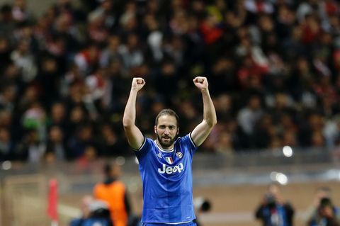 Juventus Turin Monaco Gonzalo Higuain