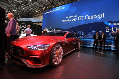 Mercedes AMG GT Concept - soll den Panamera angreifen