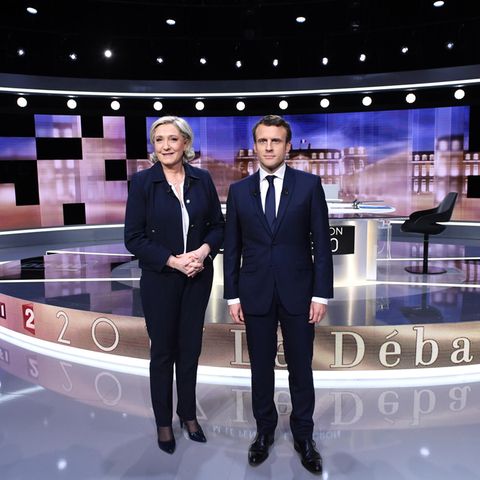 Schön anzuschauen war das TV-Duell zwischen Marine Le Pen und Emmanuel Macron nicht