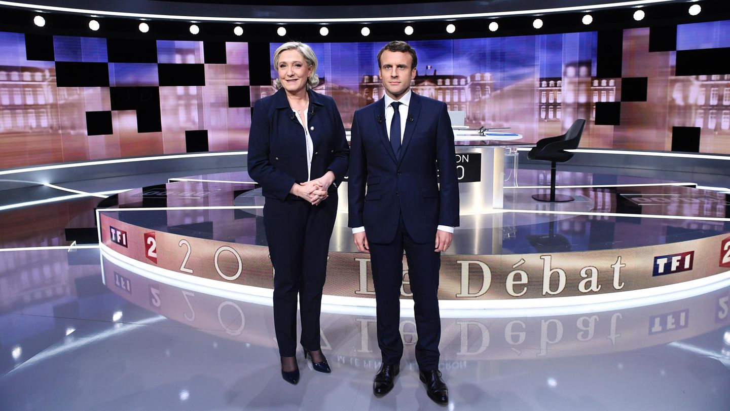 Schön anzuschauen war das TV-Duell zwischen Marine Le Pen und Emmanuel Macron nicht