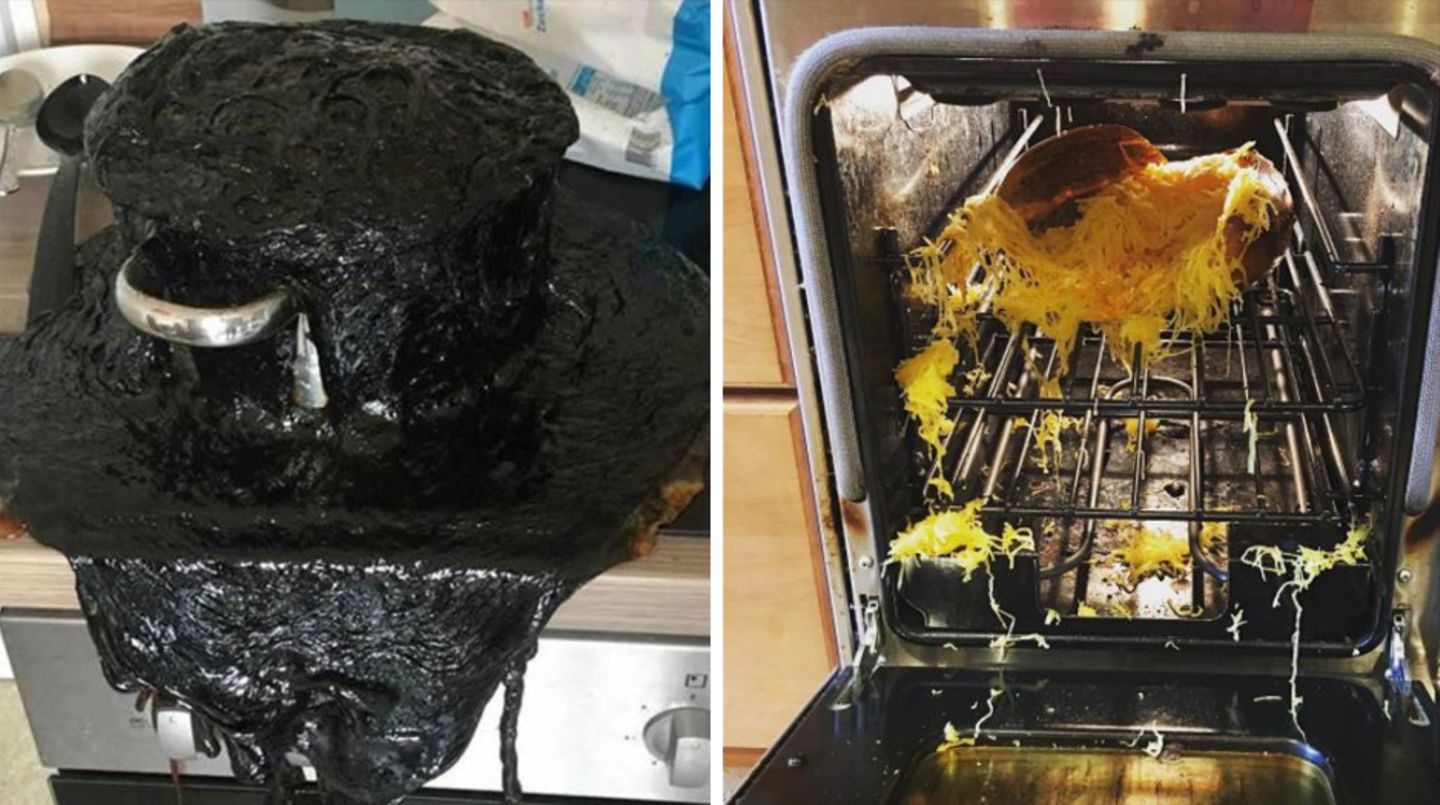 Cooking-Fails auf Instagram: Die lustigsten Missgeschicke am Herd