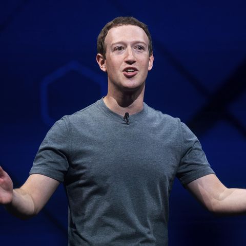 Facebook-Chef Mark Zuckerberg spricht auf der Entwicklerkonferenz