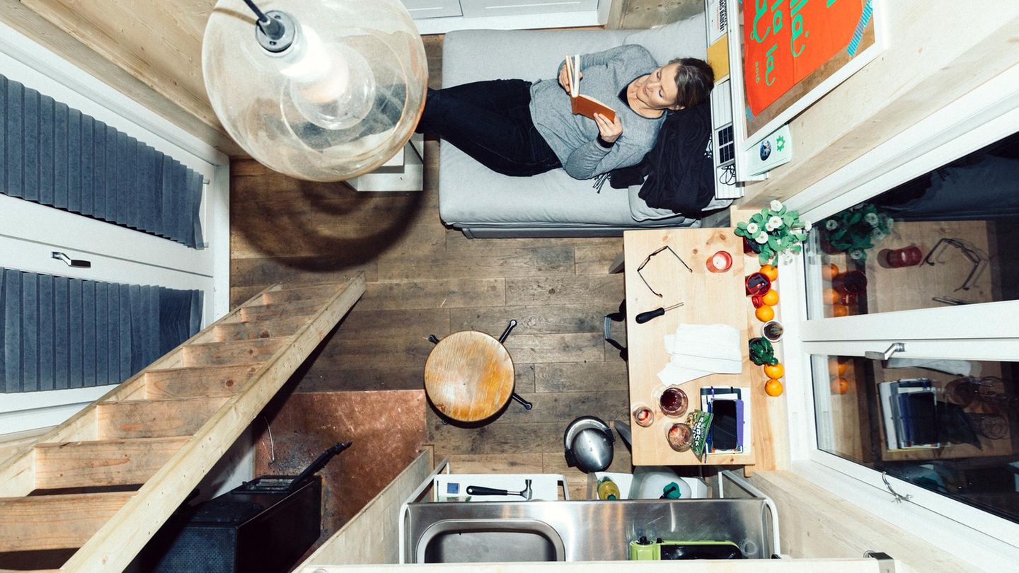 Minihaus: stern-Reporterin Silke Müller hat es getestet