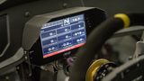 Anzeigedisplay im Seat Leon Cup Racer 2017