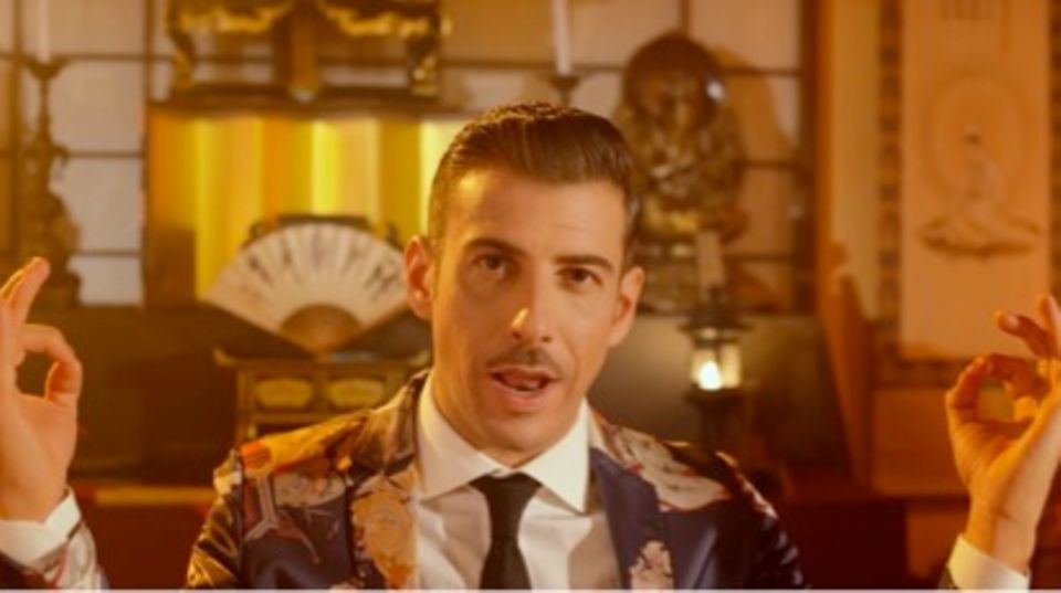 Francesco Gabbani, der italienische Kandidat beim ESC in Kiew